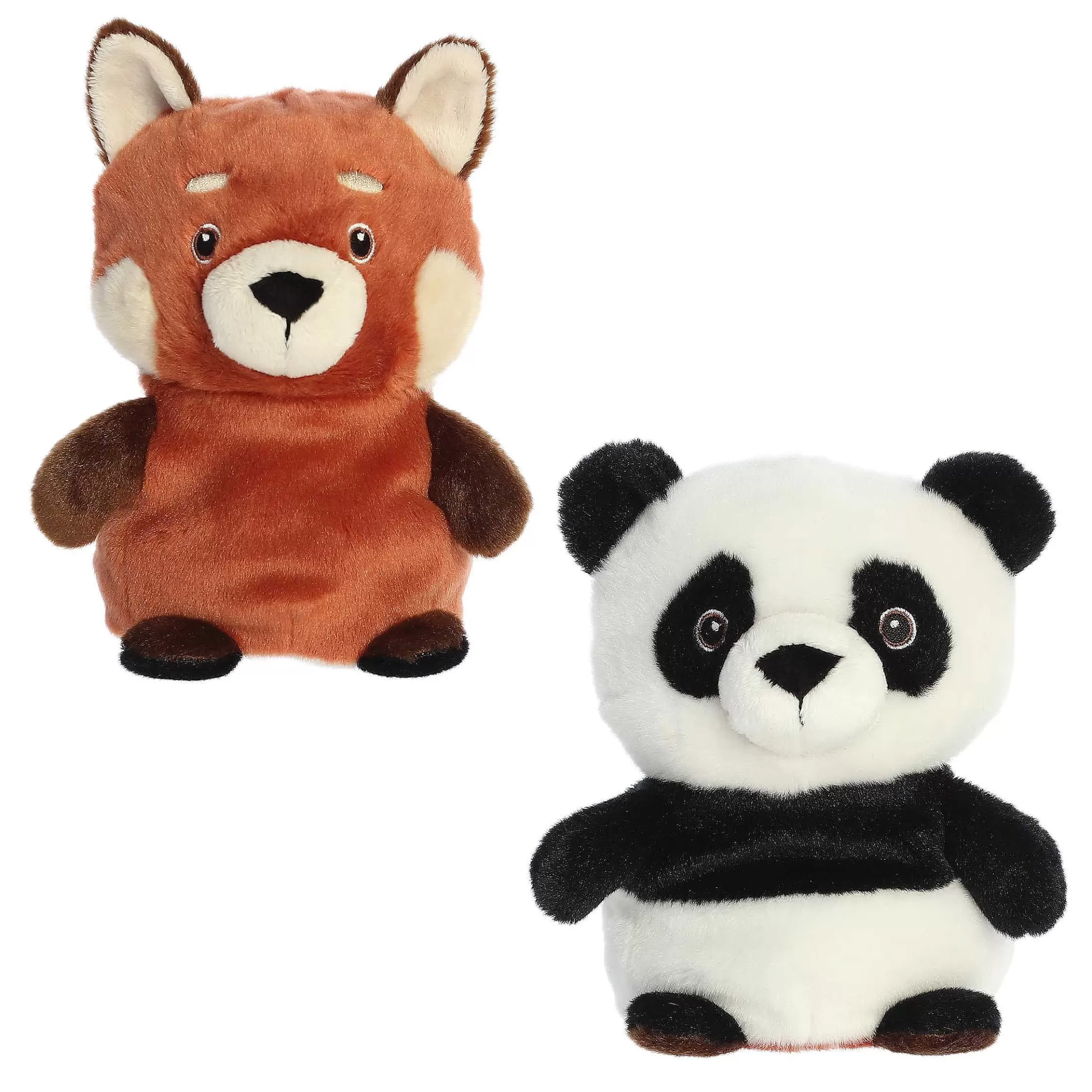 Aurora® - Eco Nation - Reversible Eco Pairs - 6.5" Red Panda And Panda