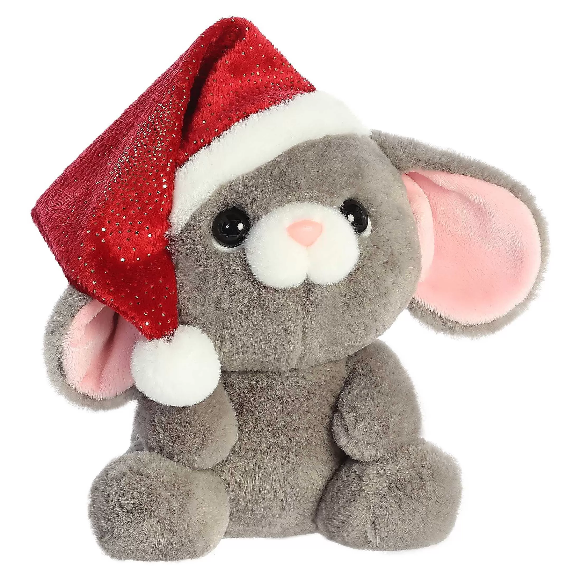 Aurora® - Holiday - Oversized Santa Hats - 10.5" Merry Mouse