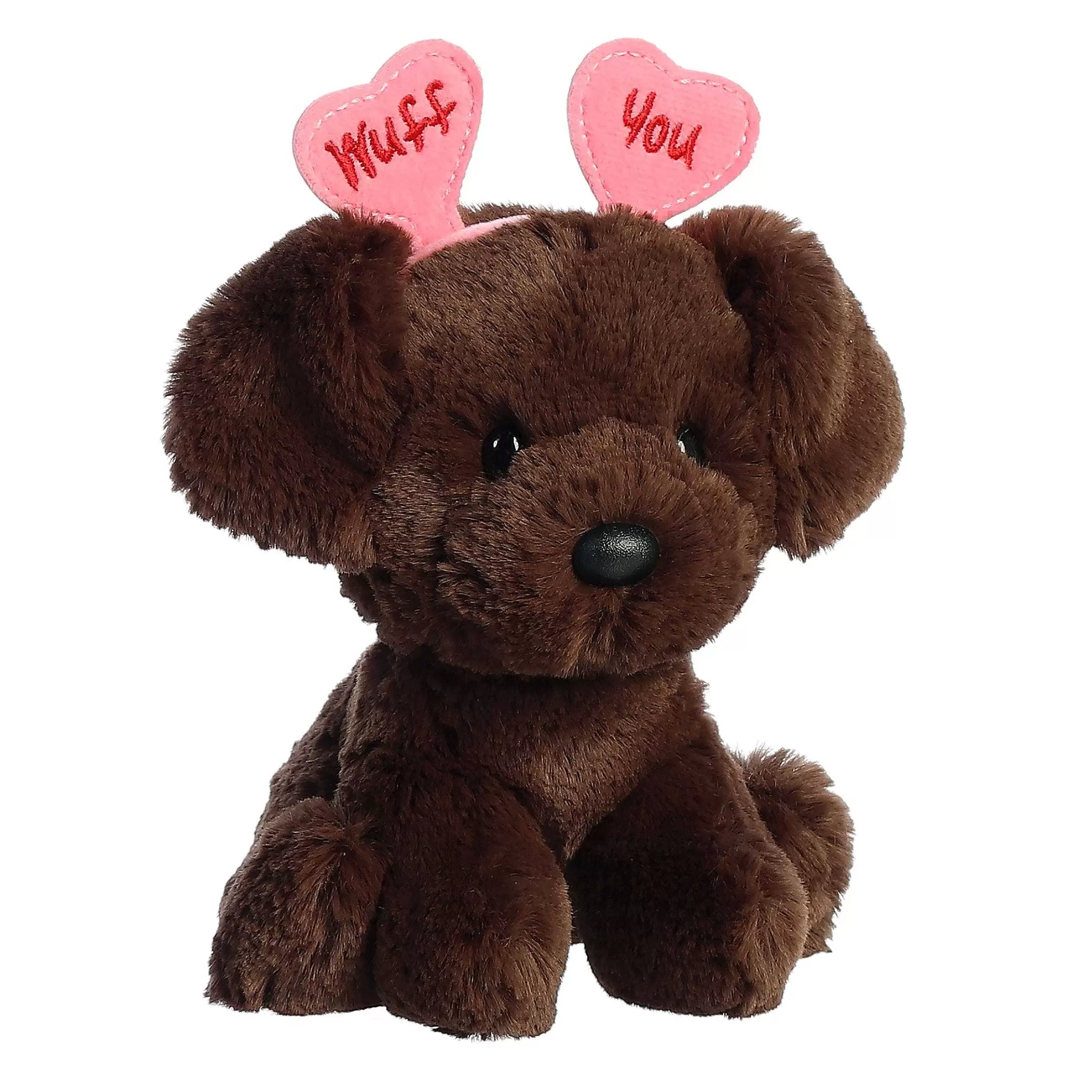 Aurora® - Love On The Mind - 6" Wuff You Chocolate Lab